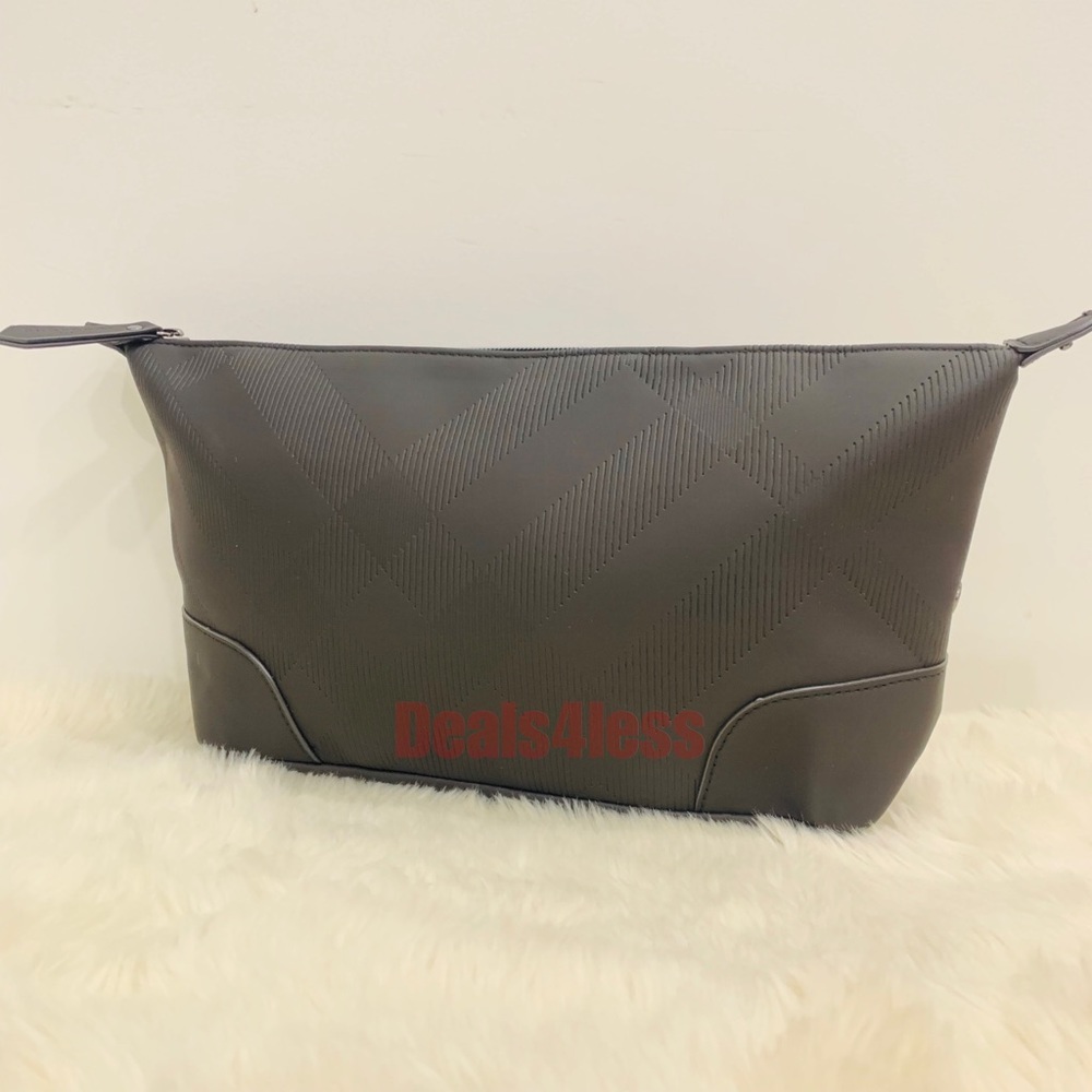 Burberry Pouch Bag Toiletry Travel Case Cosmetics - Picture 7 of 7